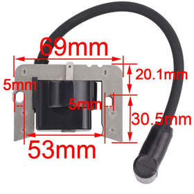Hipa 35135 ignition coil module used in snowblowers and lawn tractors