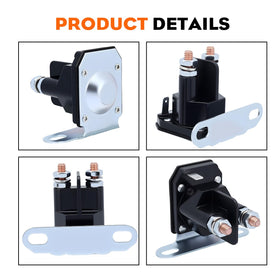 Hipa solenoid post and sleeve accepts 1/4 in and 5/16 in terminals for flexible wiring