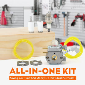 Hipa two foot fuel line kit keeps fuel routing secure.