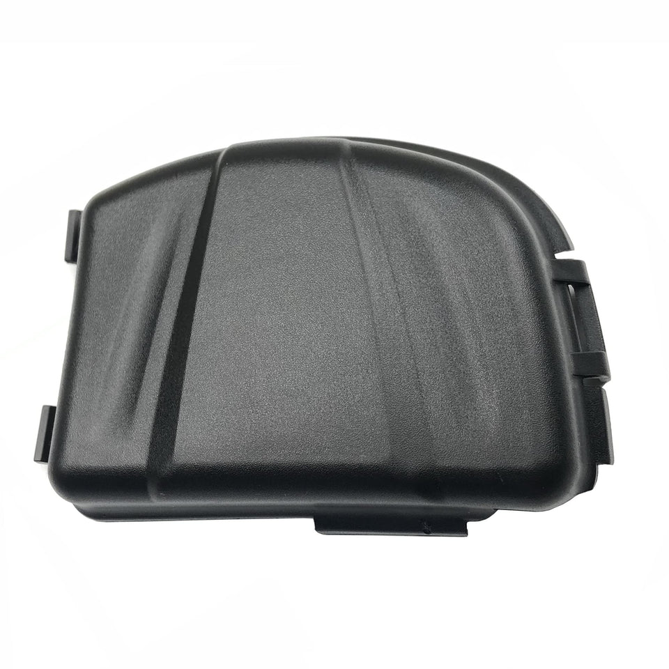Hippotech air cleaner cover close-up showing durable finish for easy replacement
