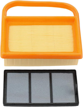 Hippotech air filter and pre-filter image emphasizing enhanced filtration and engine protection