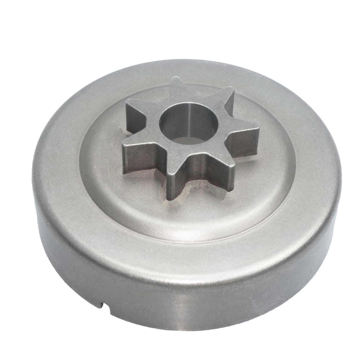 Hippotech clutch drum assembly ready for installation on Stihl saws