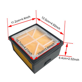 Hippotech inner filter keeps intake clean
