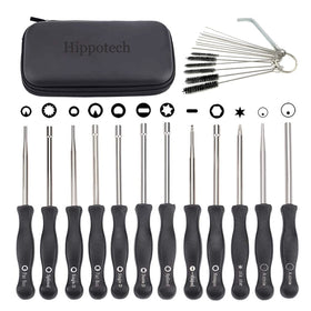 Hippotech 12-pack carburetor tools close-up for quick engine tuning