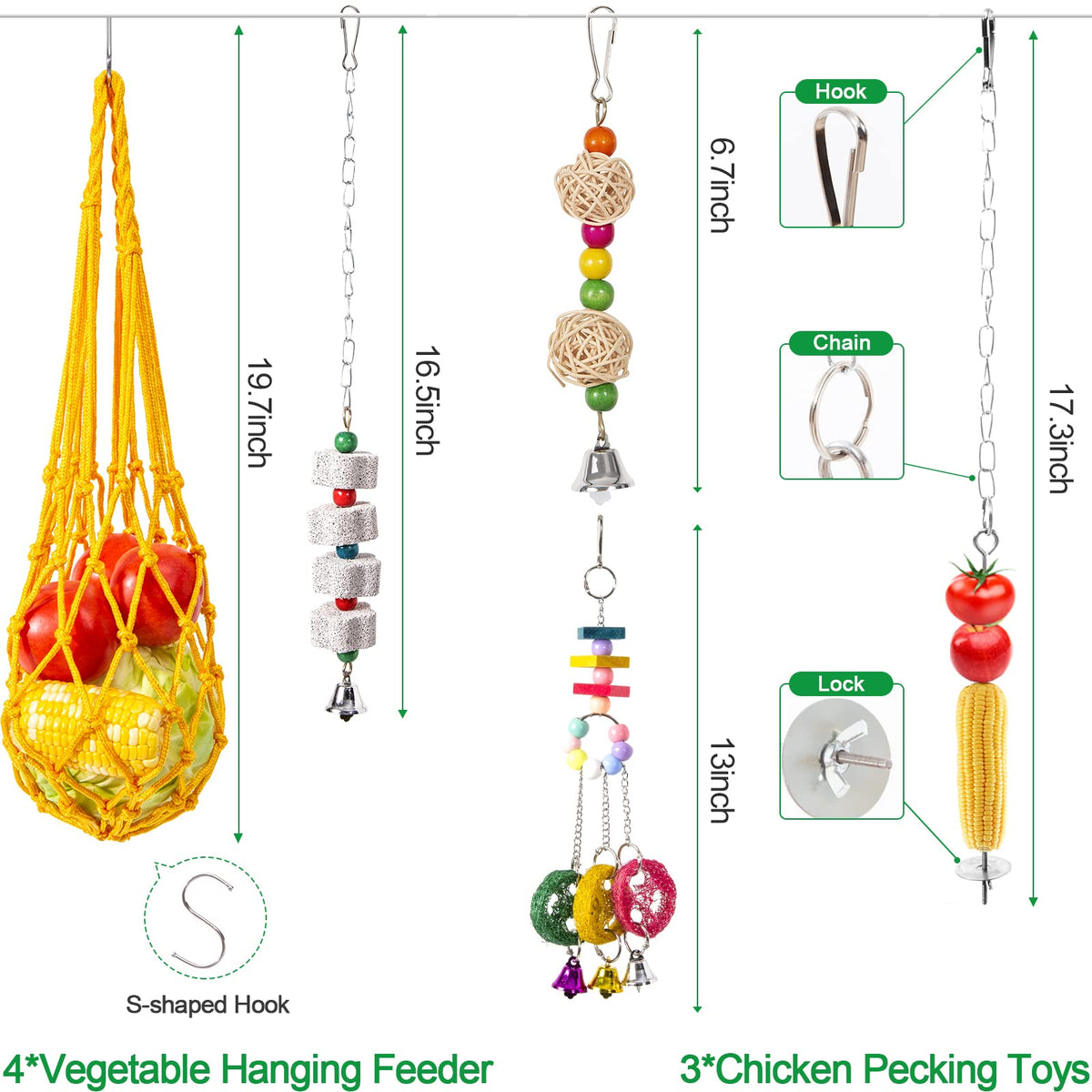 Hipykat chicken coop swing providing gentle movement and bonding time