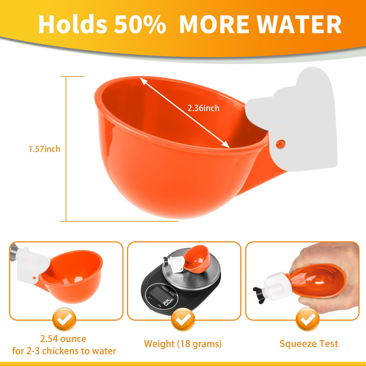 Hipykat BPA-free, weather-ready cups deliver durable performance