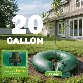 HIRALIY four-pack of tree irrigation bags suitable for multiple trees