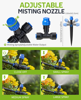 HIRALIY detachable sprinkler heads for easy cleaning and maintenance