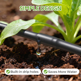 HIRALIY garden irrigation system suited for garden, landscape, greenhouse.