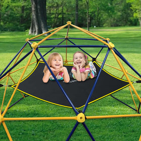 Hisecome Climber Dome Hammock close-up shows Teslin fabric with breathable comfort.