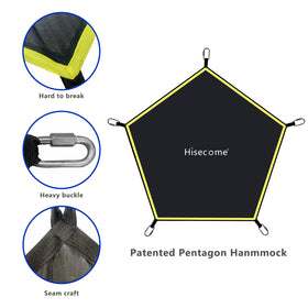 Hisecome Dome Hammock weather-resistant for outdoor use.