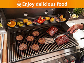 Package includes one 65054 warming rack for Weber.