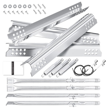 Hisencn burner tube for Charbroil Tru-Infrared promotes even heat across the cooking grid.