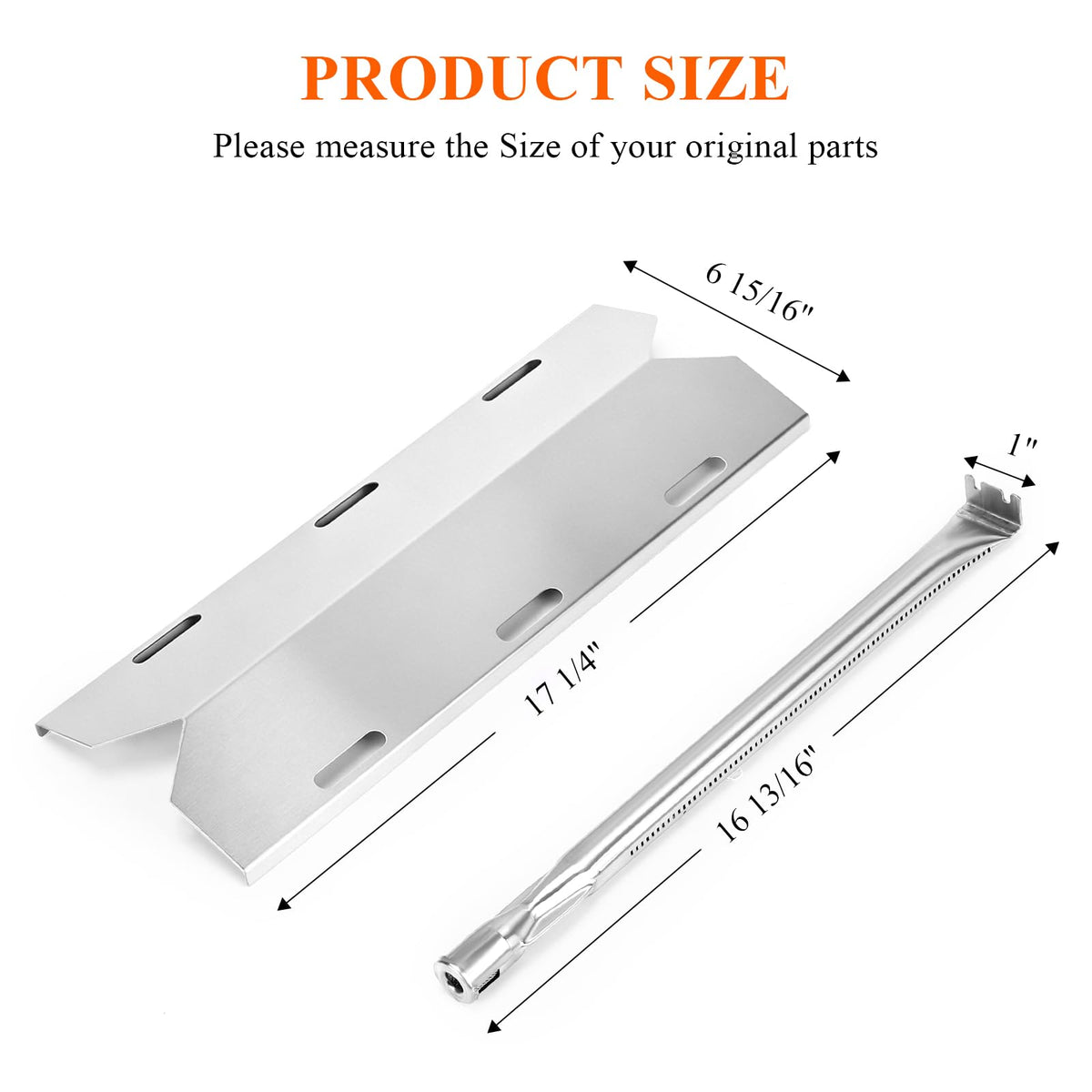 Hisencn burner tube for Nexgrill 720-0016 enhances performance