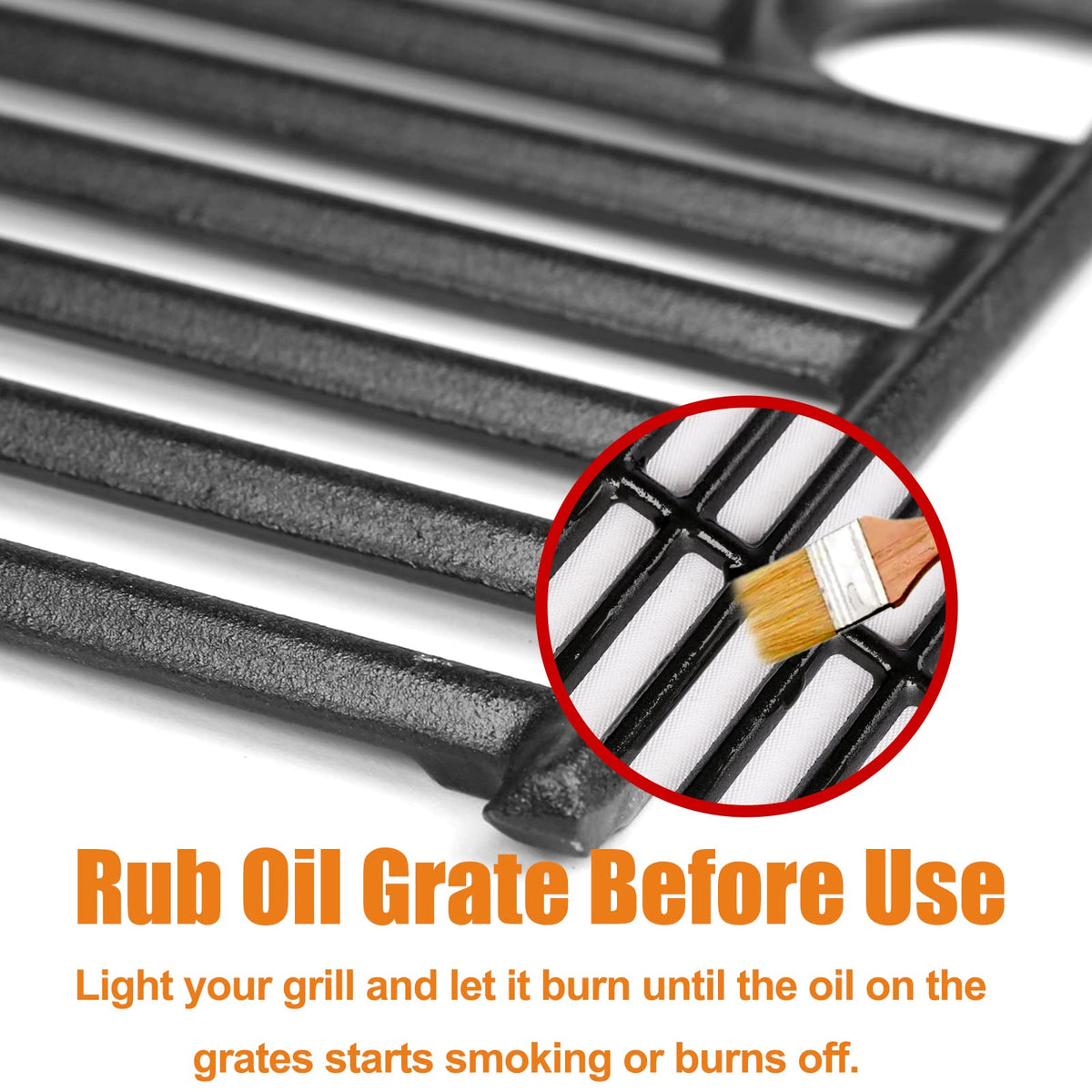 Hisencn cast iron grate surface showcasing durable construction
