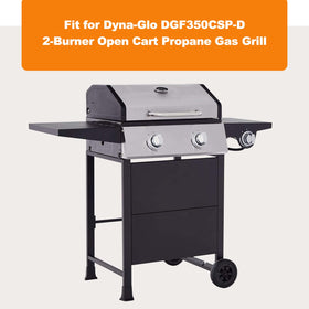 Hisencn cast iron grill grates 2-pack for durable grilling and browning