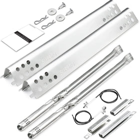 Hisencn Charbroil 2-burner replacement kit components for consistent heat