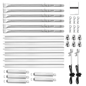 Hisencn Charbroil 6-burner burners kit enhances grill performance and even heating