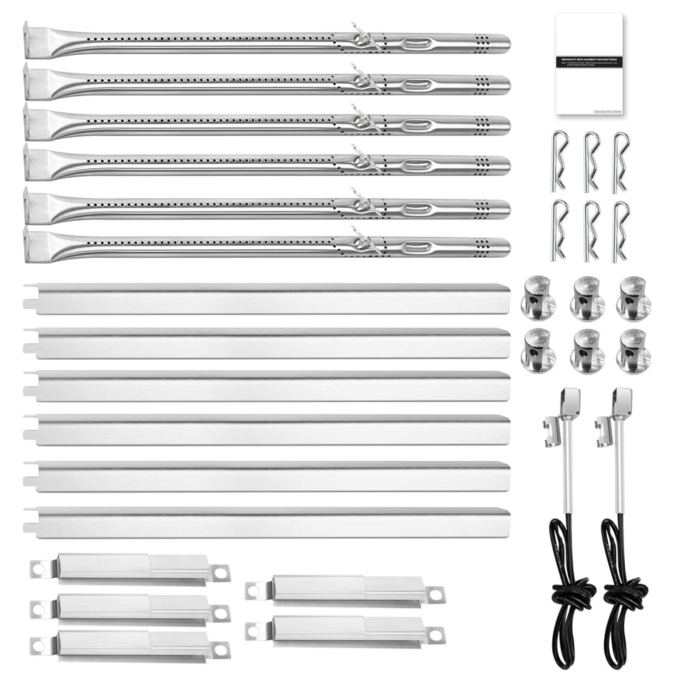 Hisencn Charbroil 6-burner burners kit enhances grill performance and even heating