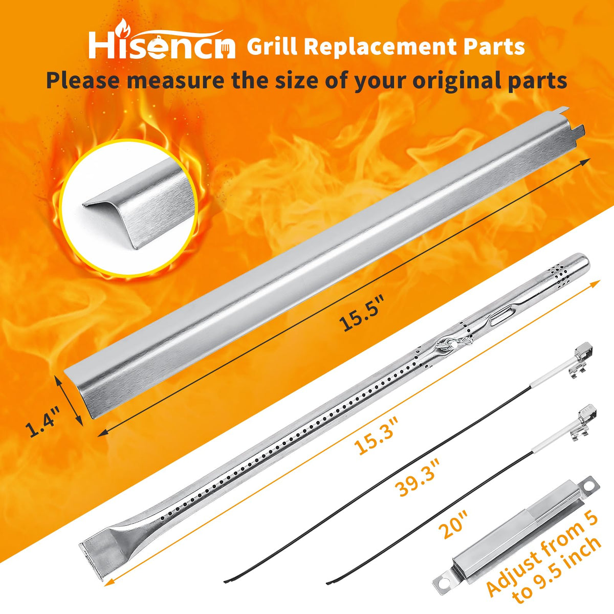 Hisencn igniters provide reliable starts for Charbroil grills