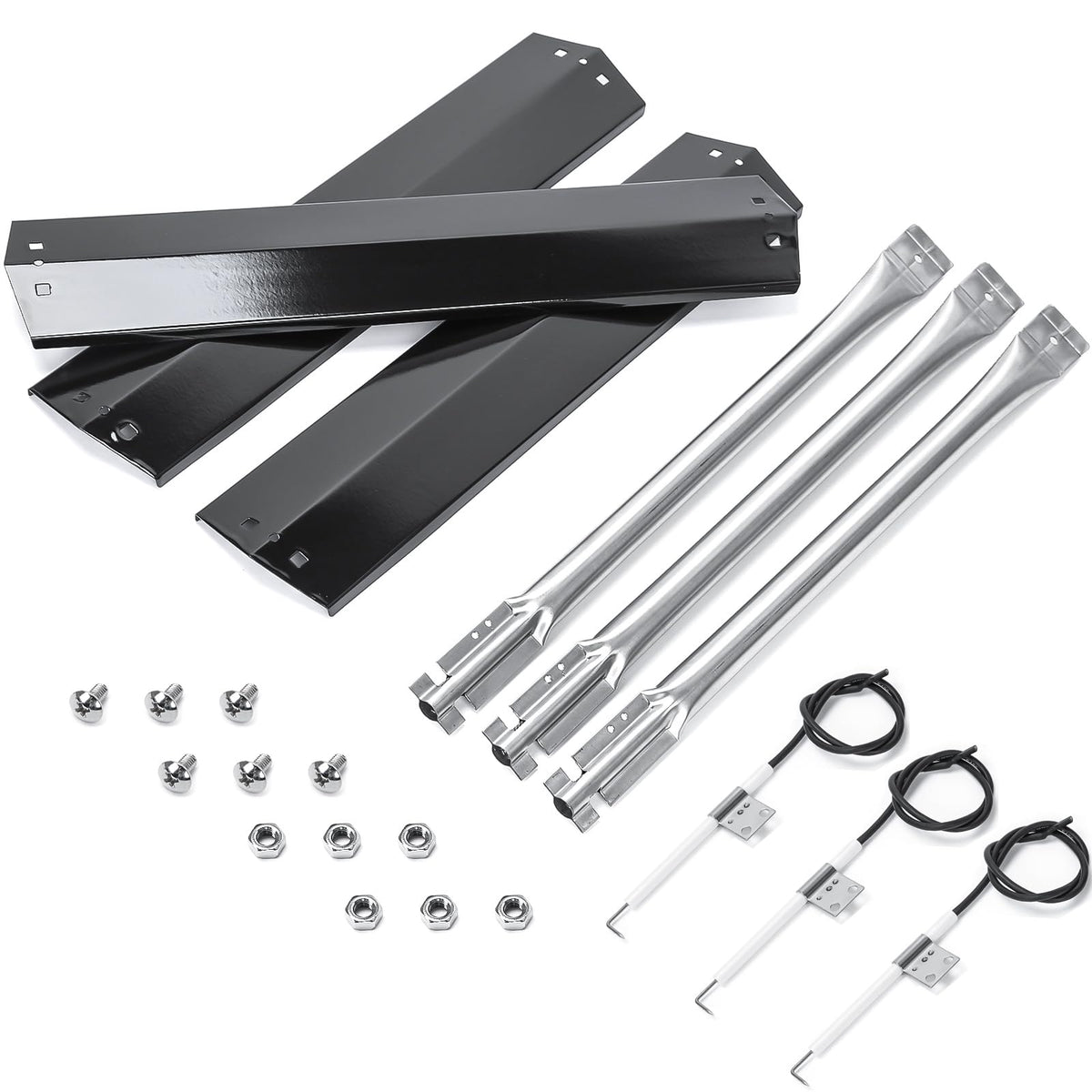 Hisencn Chargriller 3070 stainless steel burner for durable, even heat