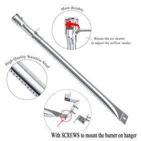 Hisencn Chargriller stainless steel materials offer durability and easy cleaning.