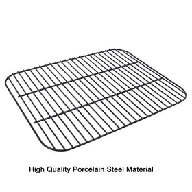 Hisencn close-up view of porcelain coating on the cooking grid.