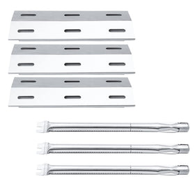 Hisencn Ducane burner tube assembly for three-burner grills, durable and easy to install.