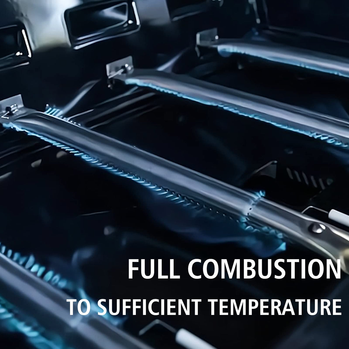 Hisencn easy-clean surface on replacement parts reduces buildup during grilling.