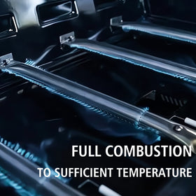 Hisencn easy-clean surface on replacement parts reduces buildup during grilling.