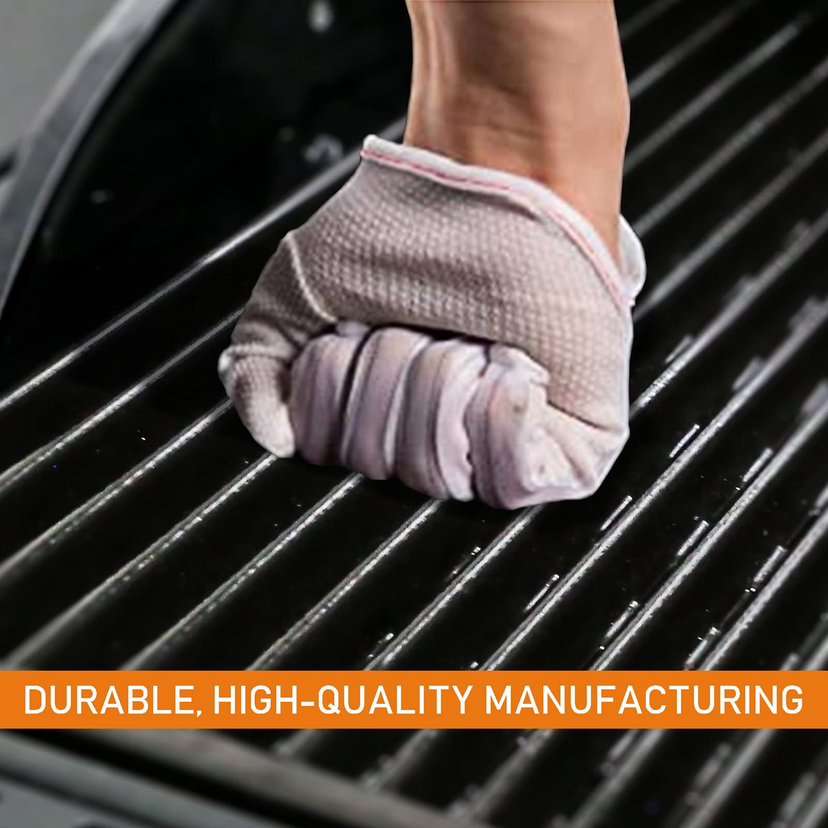 Hisencn emitter plates improve heat distribution across the grate surface.