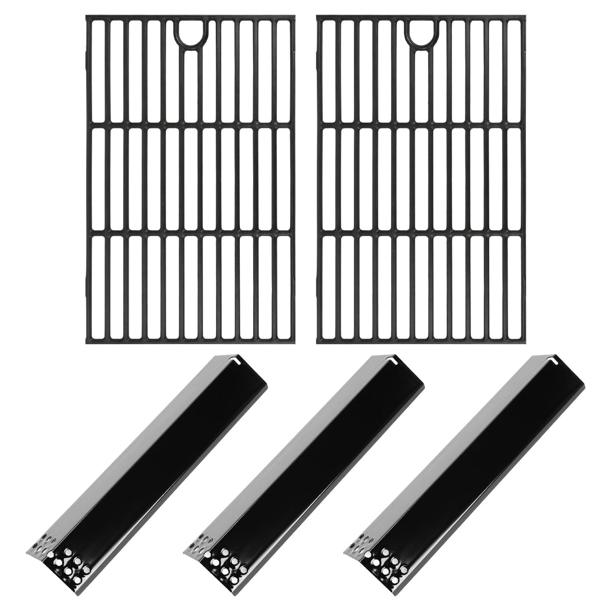 Hisencn expert burner tubes in stainless steel for even heat distribution.
