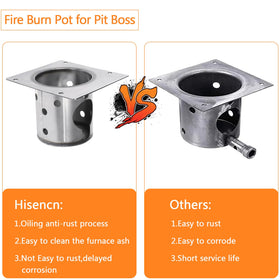 Hisencn fire burn pot for PB1600PS1 delivers durable service and easy maintenance.