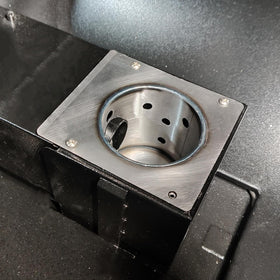 Packaging includes one burn pot and screws for quick replacements.