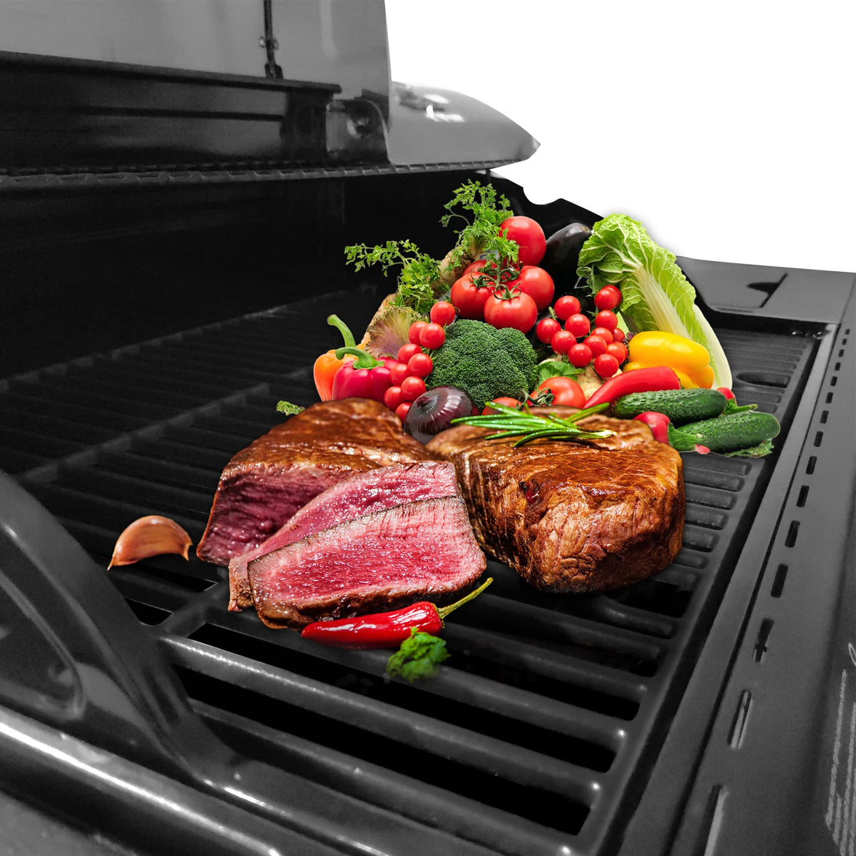 Hisencn 18-inch Char-Broil replacement grate, compatible with multiple configurations