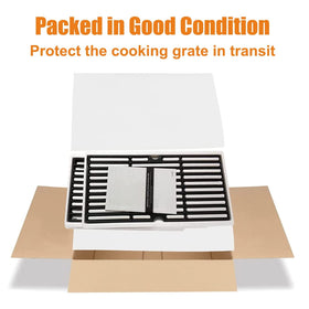 Hisencn Charbroil Classic 2-burner grate replacement for stable cooking