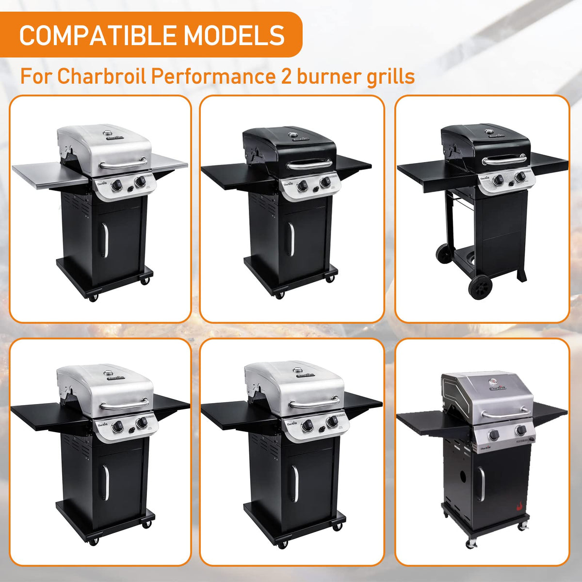 Even heat and sear performance on Hisencn grill grates