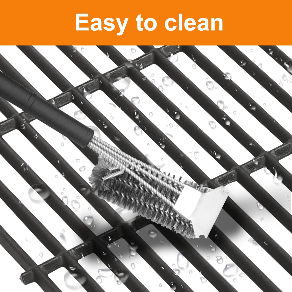 Hisencn 3-pack packaging protects fragile cast iron during transit.