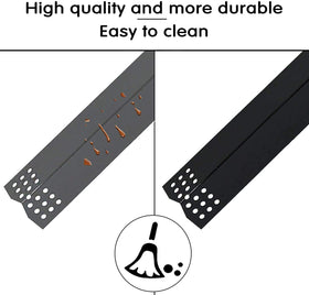 Hisencn matte cast iron grates resist corrosion for long-lasting grilling