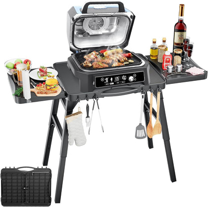 Hisencn grill stand foldable legs for easy transport