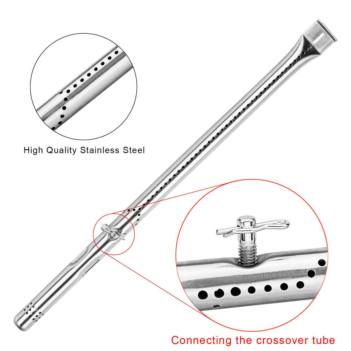 Hisencn heat plate replacement for Charbroil series supports steady cooking performance.
