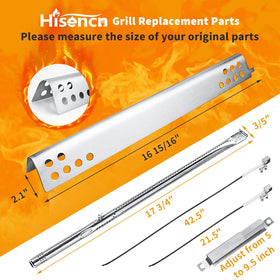 Hisencn heat plates for Char-Broil Performance provide even cooking heat.