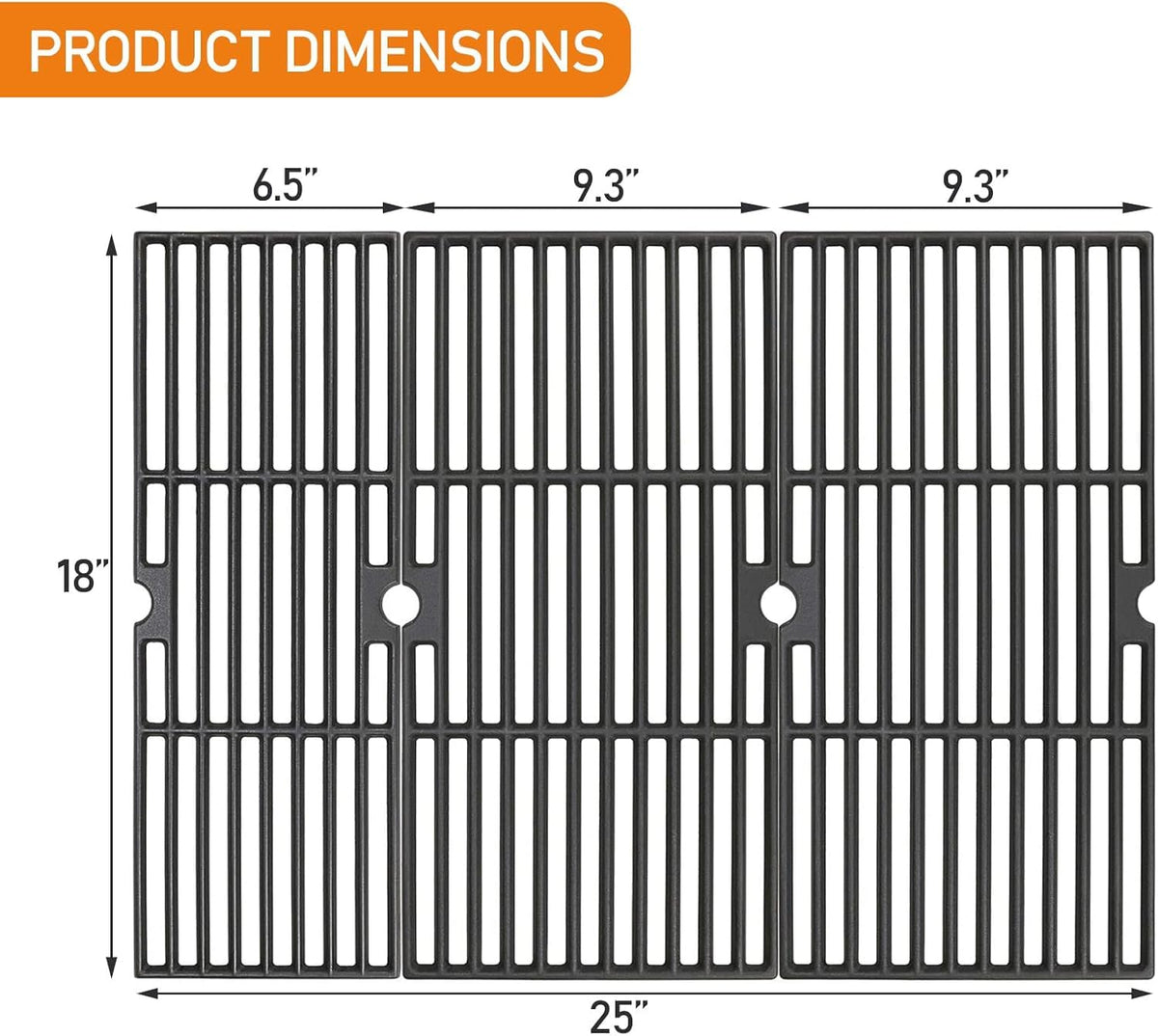 Heat plates enable fast, uniform heating on Charbroil performance grills
