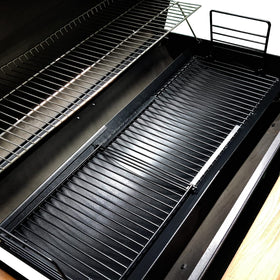 Hisencn heat-resistant ash pan withstands high-heat grilling sessions.