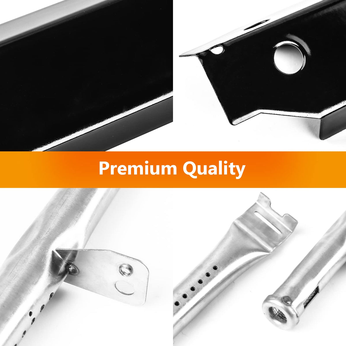 Hisencn heat shields porcelain steel protect burners during cooking.