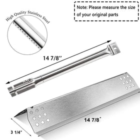 Hisencn Master Forge cooking grids provide sturdy, even grilling surface.