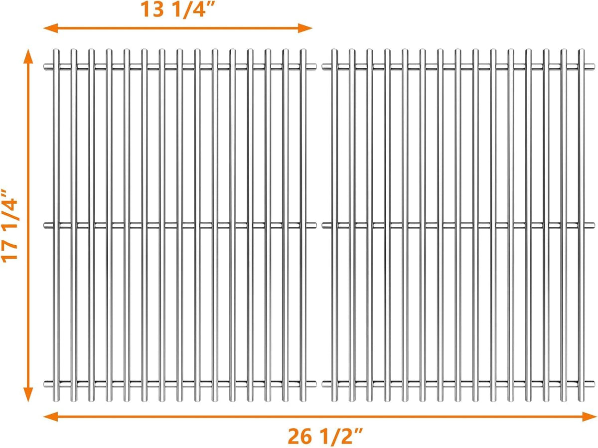 Hisencn Master Forge heat plates in stainless steel for long-lasting performance.