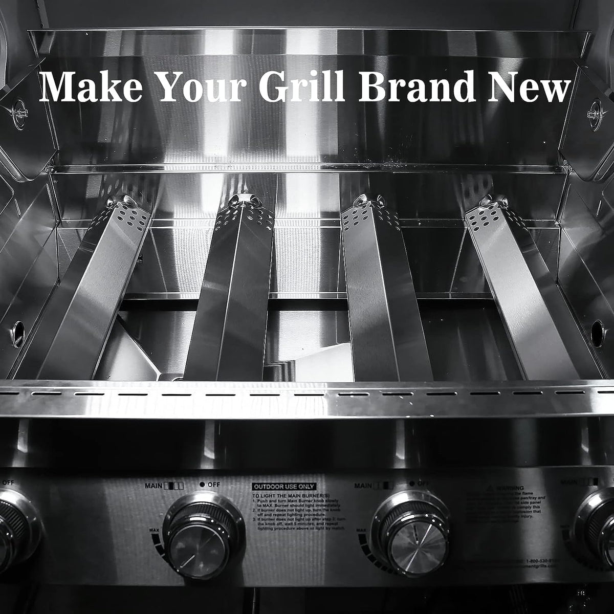 Hisencn Monument grills compatibility for part replacement.