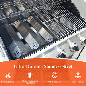 Hisencn Nexgrill cooking grid; 17x13-25 inch area for reliable heat.