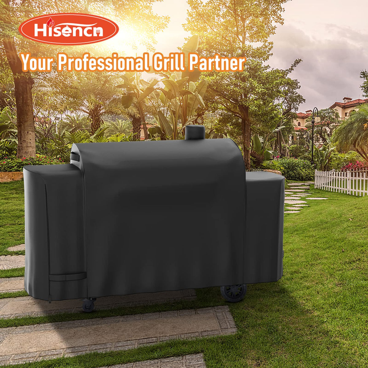 Hisencn Pit Boss Pro cover fits Pit Boss Sportsman 1230 models.